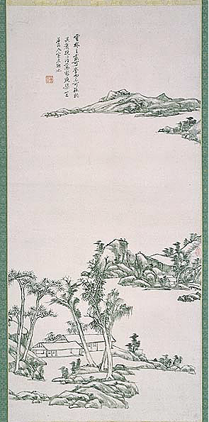 "元四家"   "元四家"是元代山水画的四位代表画家,黄公望,王蒙,倪瓒
