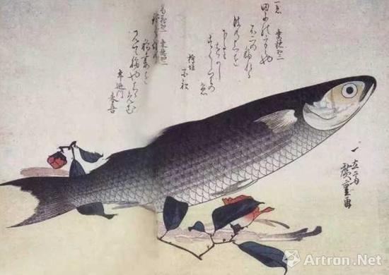 歌川广重是继葛饰北斋后又一重要的浮世绘风景大家,还因为备受梵高