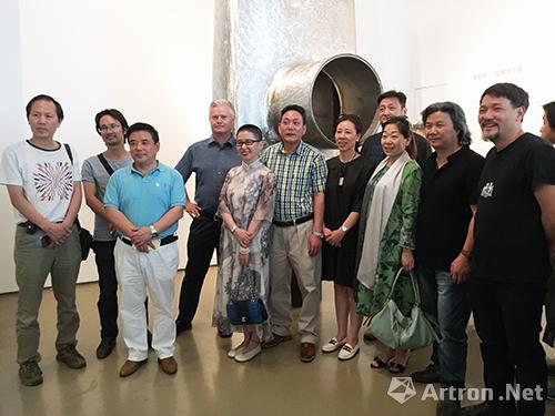 【雅昌快讯】戚雅峰个展"金刚道"在今日美术馆开幕 雕塑"如是相"