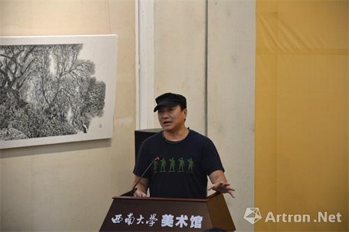 【雅昌快讯】西南大学美术学院绘画系教师作品展于西南大学美术馆开幕