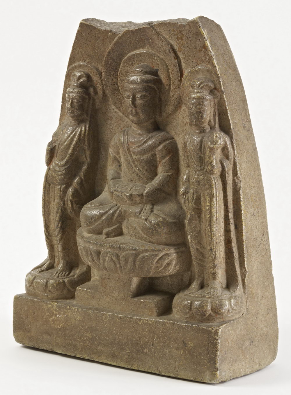 freer&sackler博物馆藏有许多精彩的石雕造像,其中不乏载入雕塑史