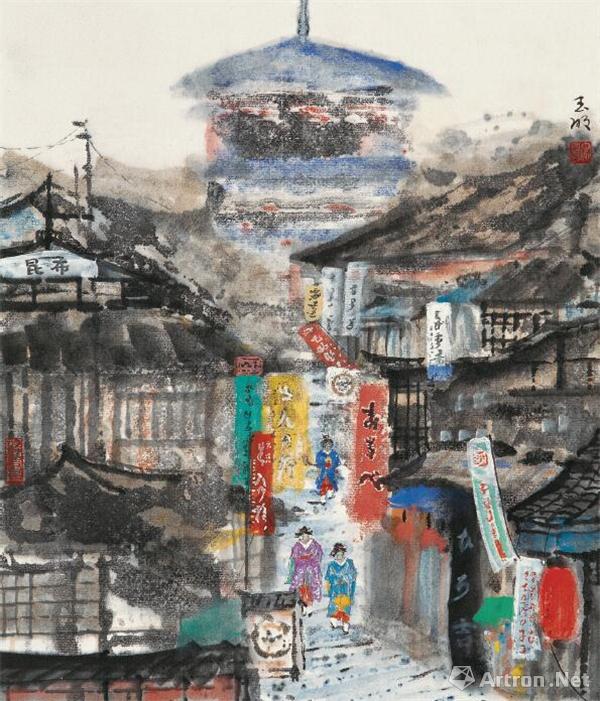 由传统的城市建筑表达到城市灵性的再现,给新时期的城市水墨画创作