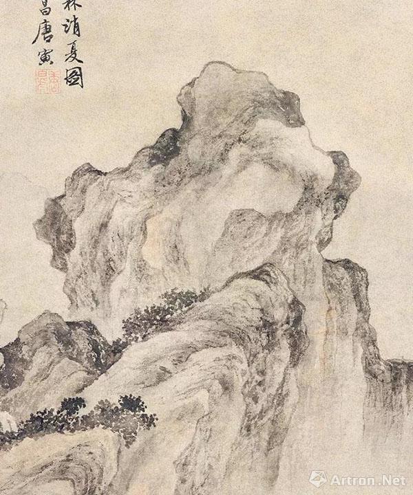 嘉木繁阴而人坦坦—唐寅《石林消夏图》亮相嘉德秋拍