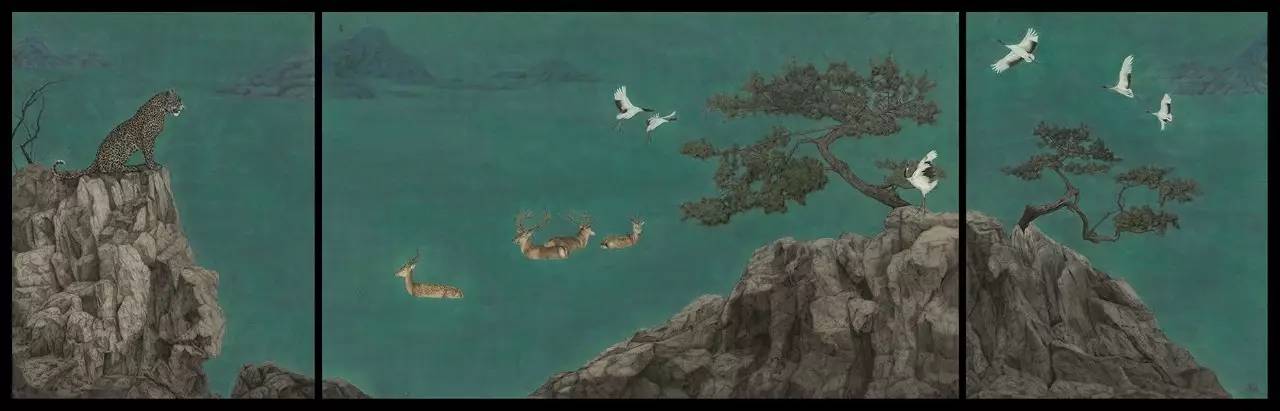 焦点新作|秦艾作品《观沧海》