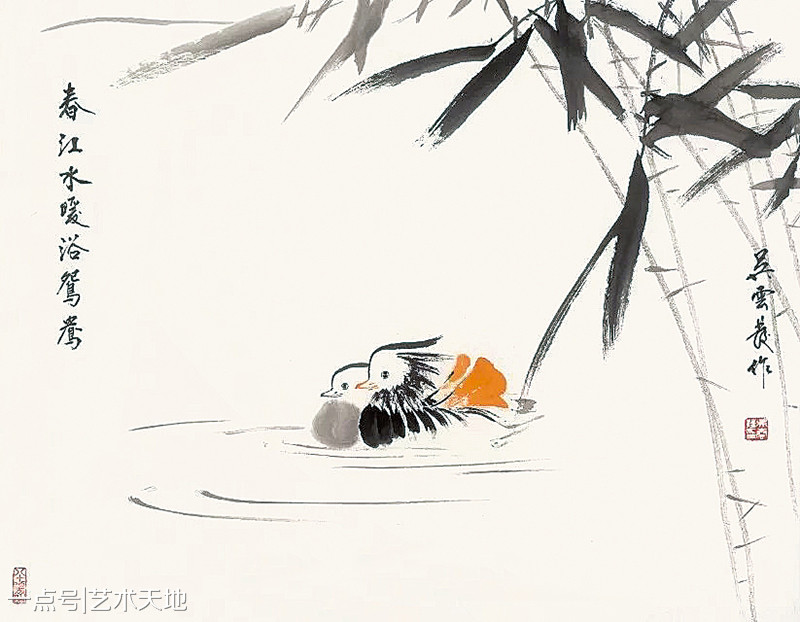 傅抱石嫡传弟子—当代著名画家吴云发