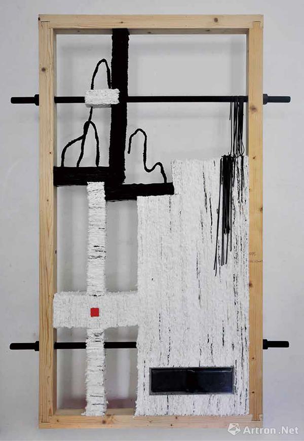 陈锦潮 解码2-1 综合材料 150x100x5cm 2017