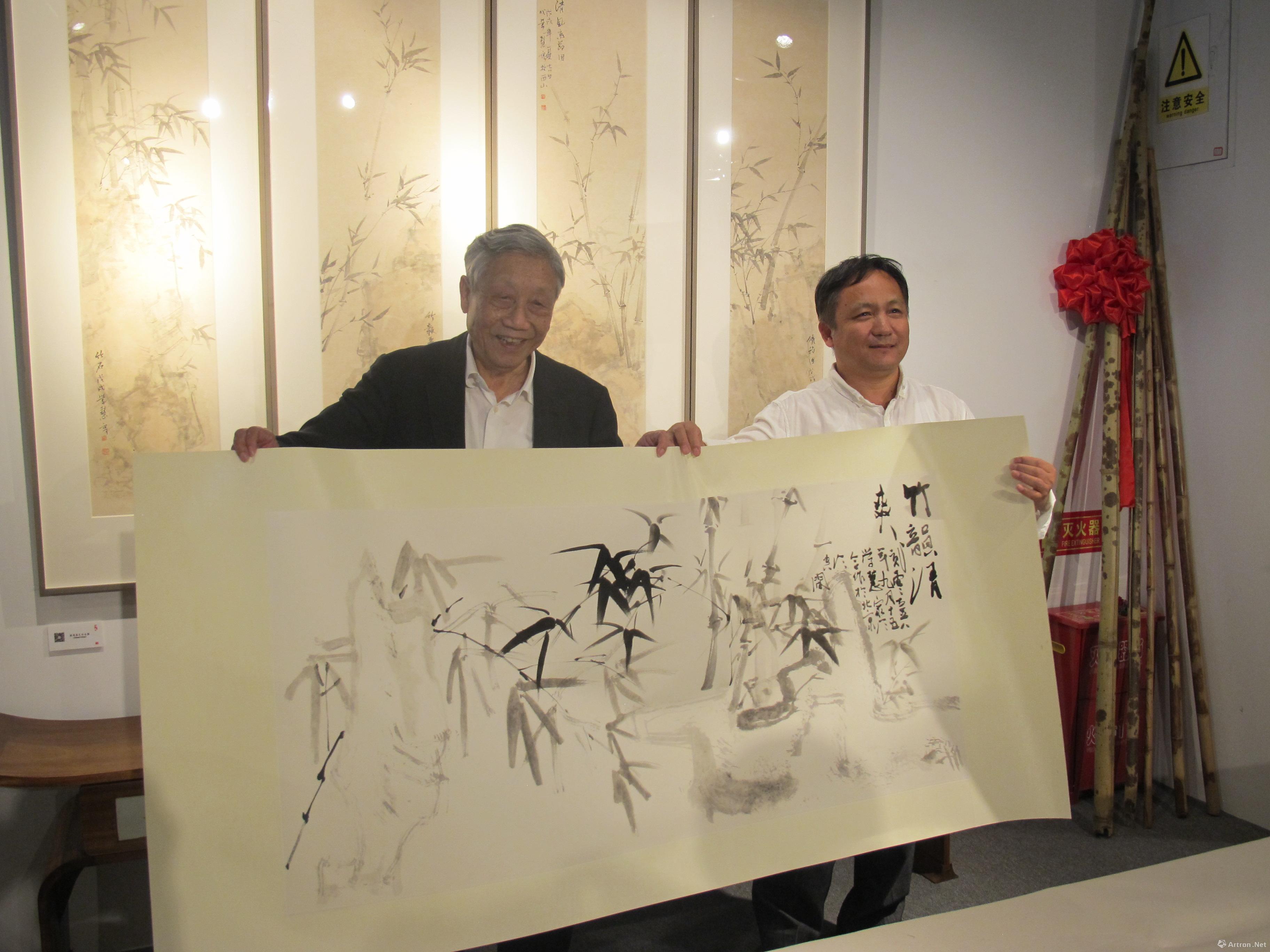 【雅昌快讯】画竹韵写清音:"一枝一叶总关情"戚学慧个展在北京泠空间