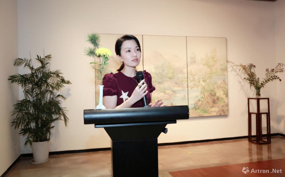 浙江信雅达文化艺术发展有限公司董事长杨肖蓉女士 致辞