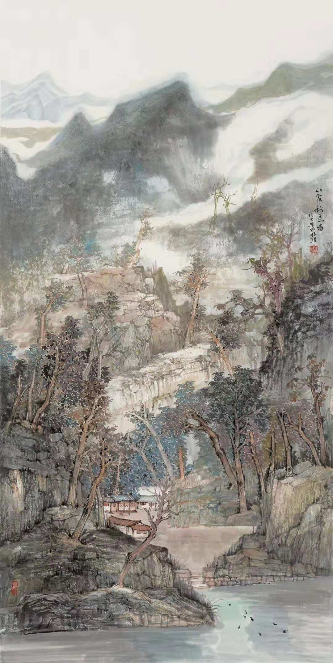 艺惠藏·管旺林—当代最具潜力的中美协画家