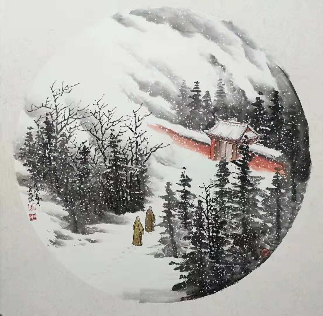 艺惠藏·吴大恺——全国最干净的雪景,摄影师都没拍到图片