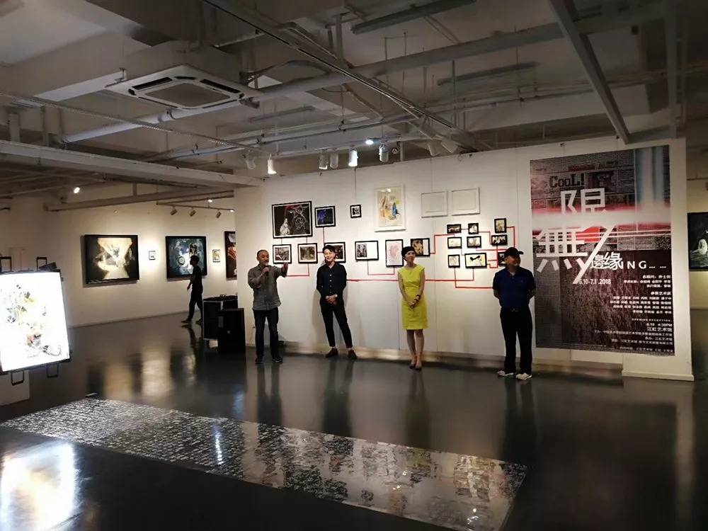 2018年杭州江虹艺术馆 " 无限    边缘 " 展览现场