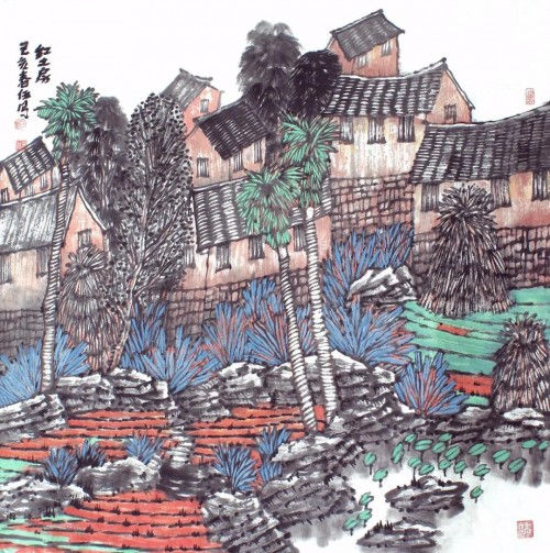 艺术典藏:当代著名画家滕春任作品赏析