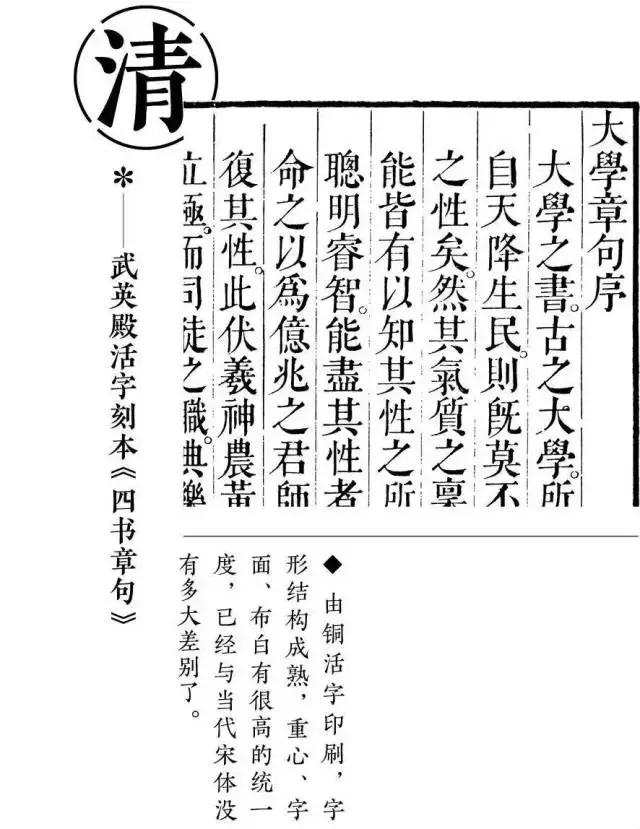 目前已经面世的复刻字体有清刻本悦宋,宋刻本秀楷,康熙字典体等