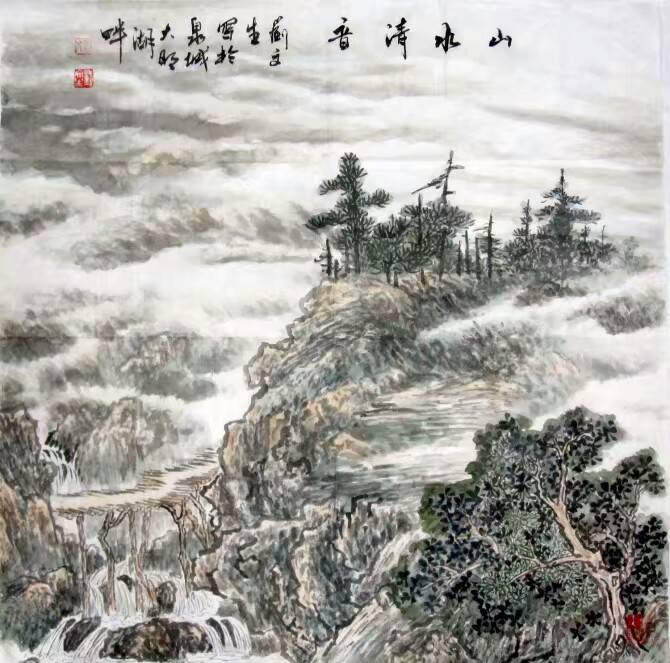 当代著名画家刘文生作品欣赏