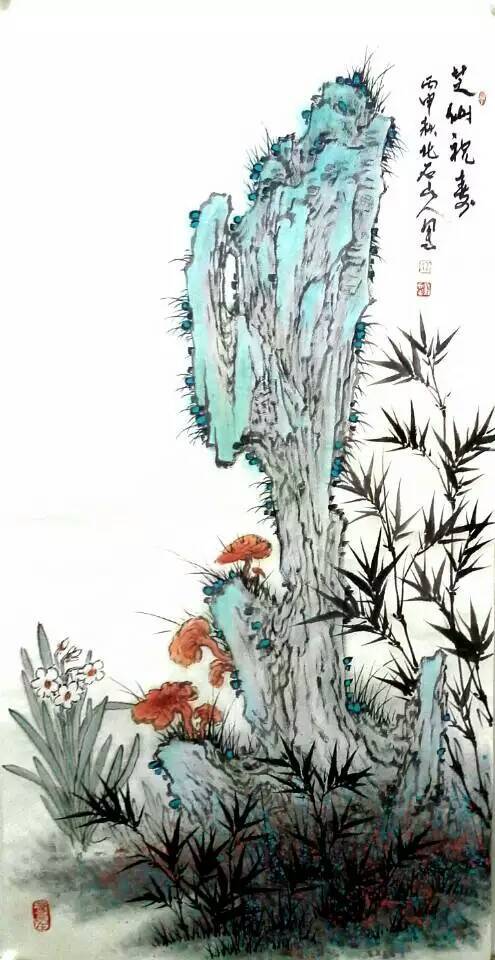 当代著名画家刘文生作品欣赏