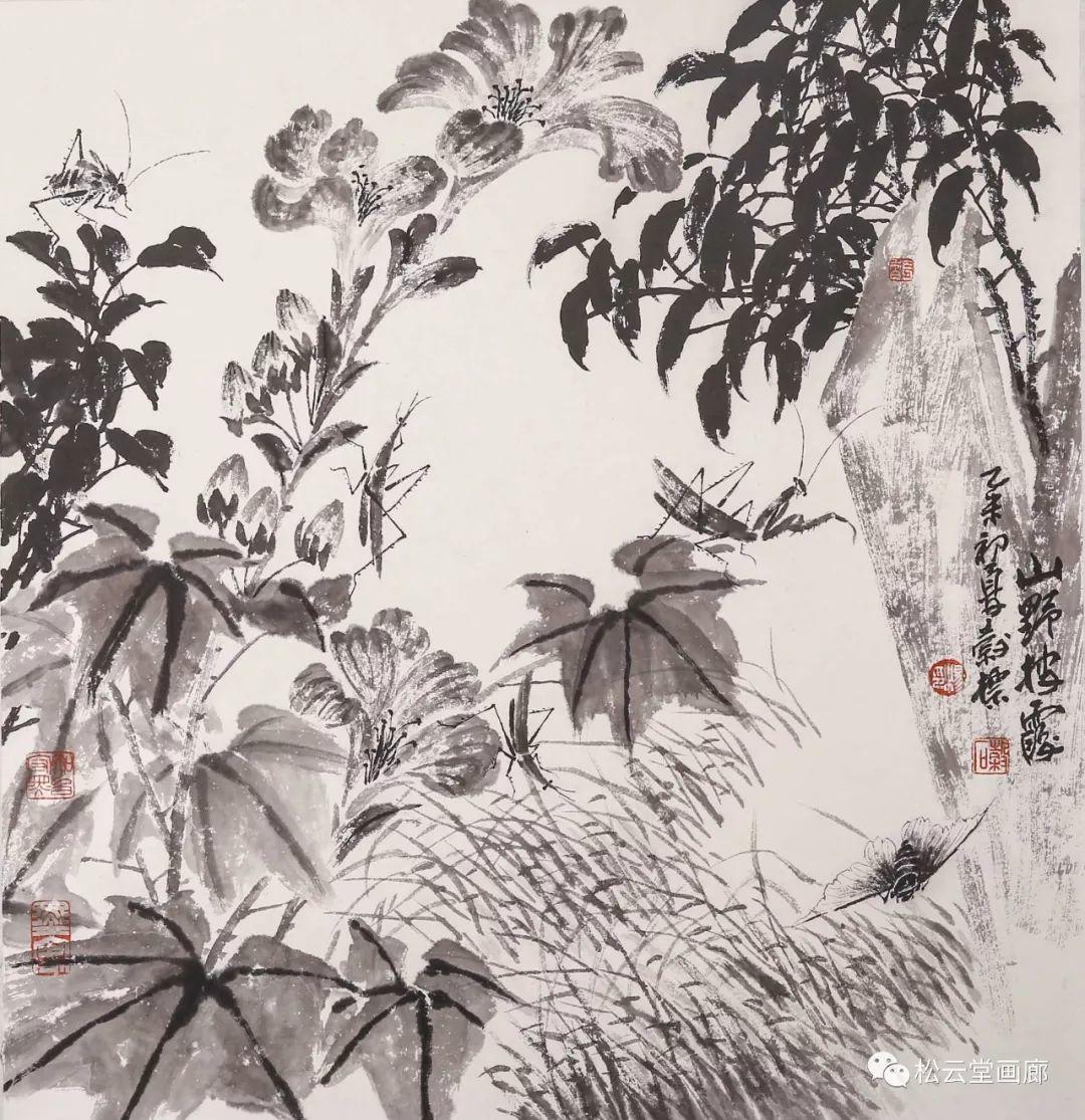 杨谷标:山水与花鸟,国画与西画的结合