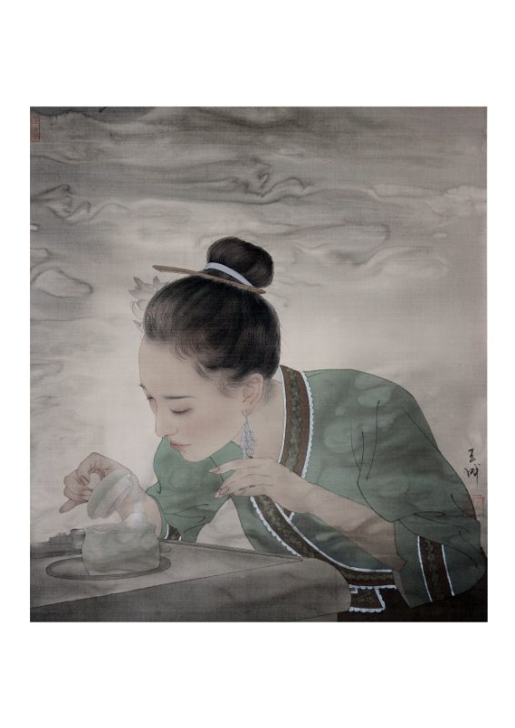 形神兼备 工意同源 ——读那玉成的工笔人物画