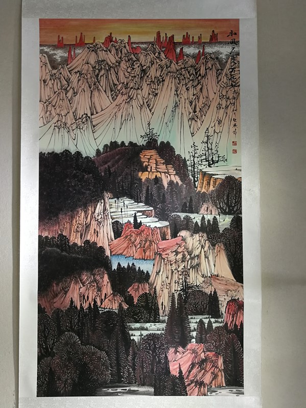 著名山水画家赵晓燕作品展—墨染神州