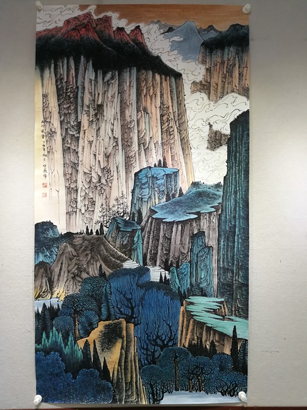 著名山水画家赵晓燕作品展—墨染神州