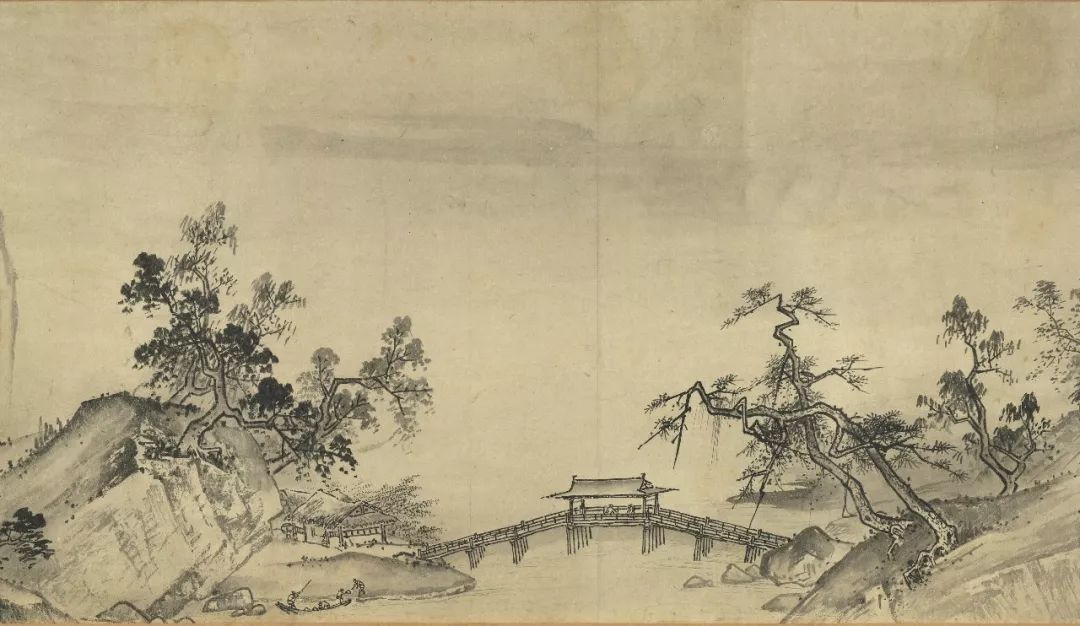 《溪山清远图》局部