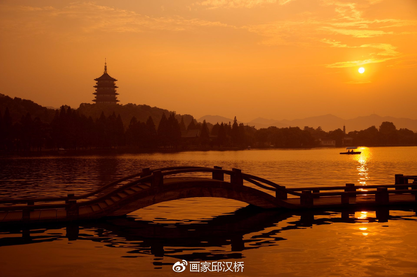 汉桥话画:刘松年《四景山水图》品西湖贵族庭园四时美景