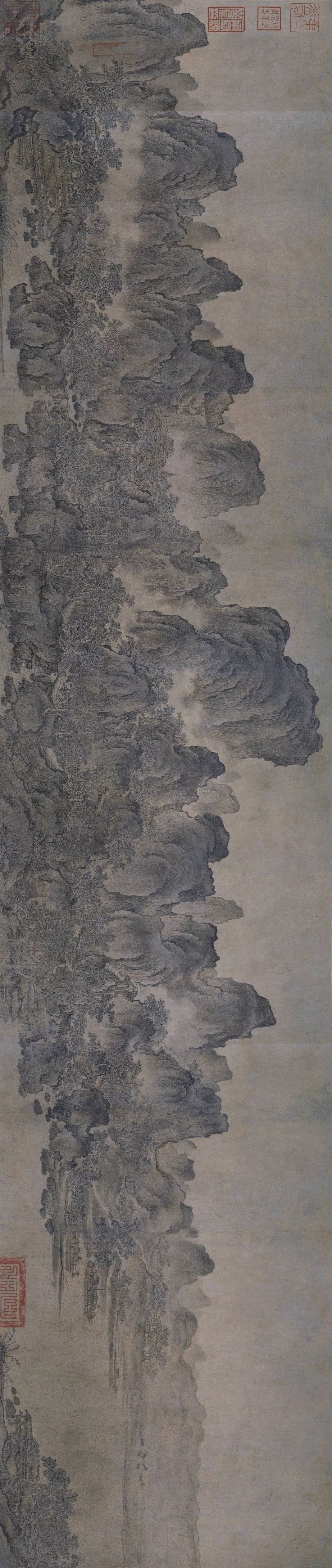 阿部房次郎重要藏品:燕文贵《江山楼观图》