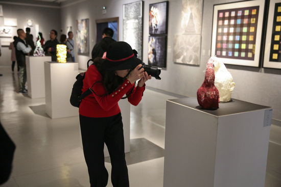 "花桥国际 · 当代艺术展"在桂林市花桥美术馆开幕