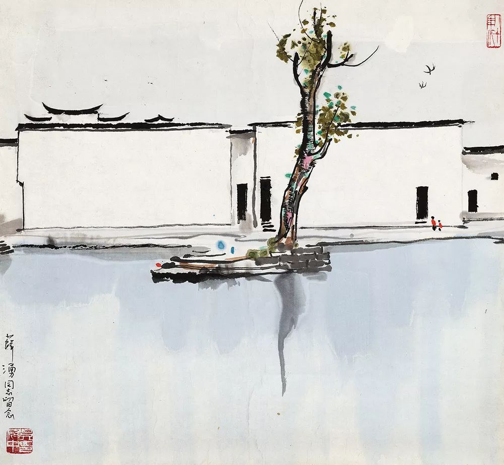 自家江山——吴冠中诞辰100周年作品展之"江南水乡"