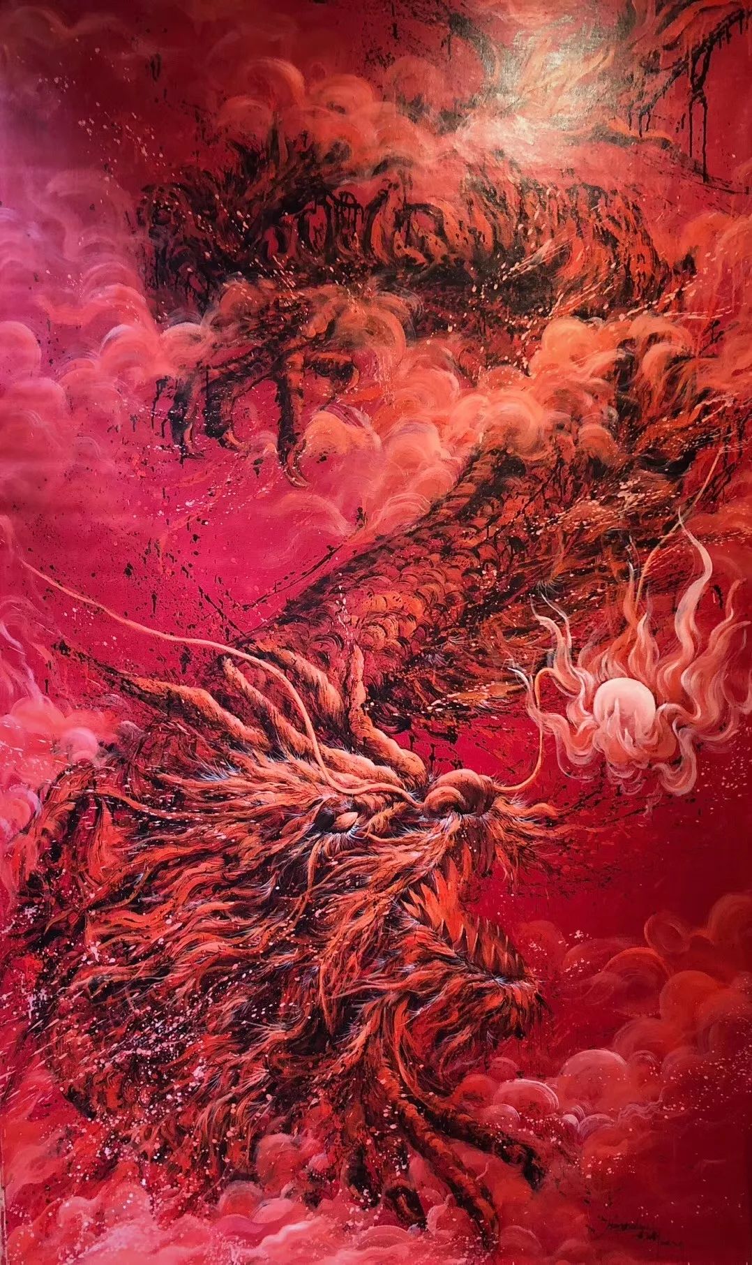 94年小伙用一幅画轻松圈粉20万,堪称视觉盛宴!不点赞