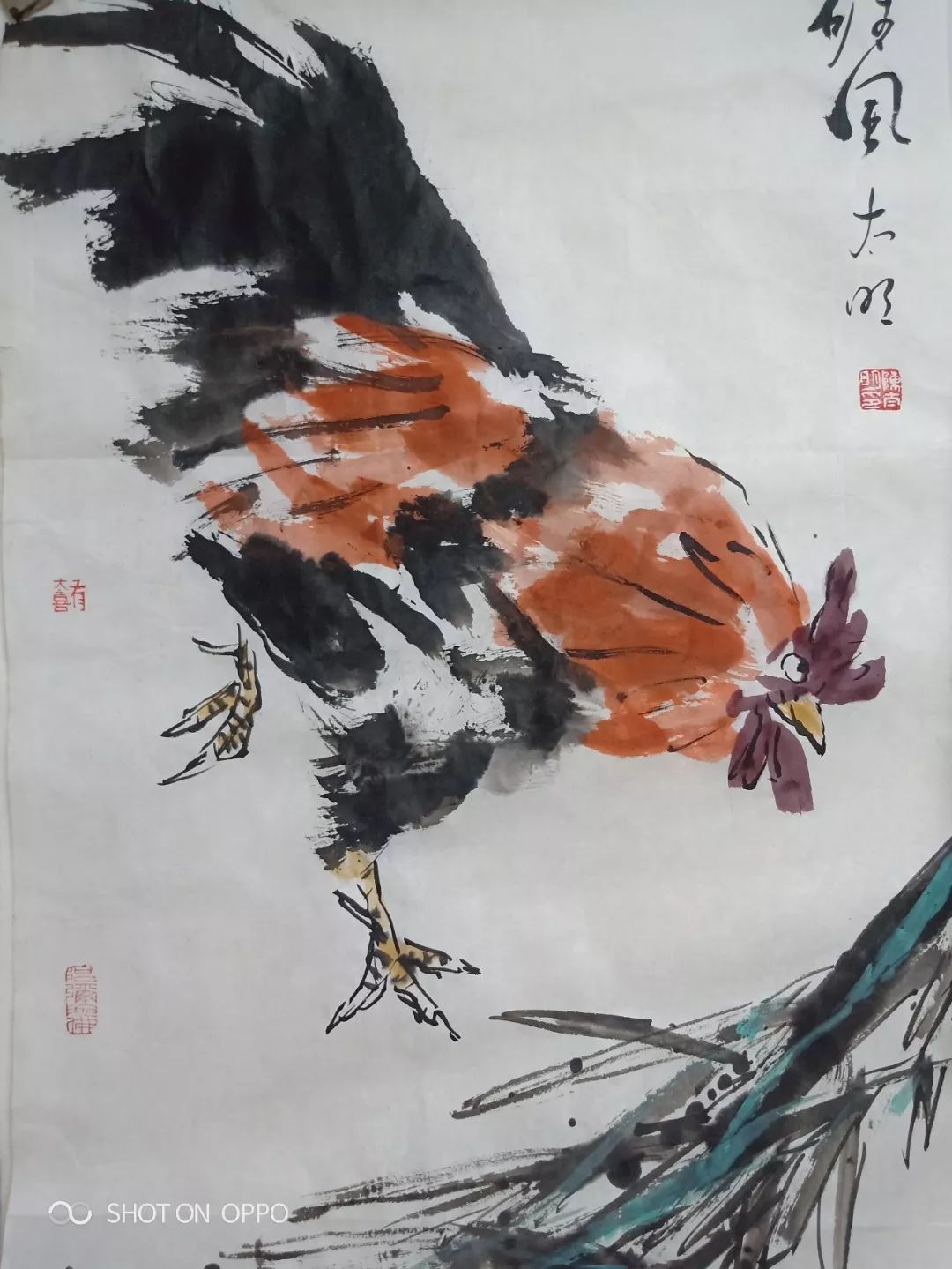 《书画南北方》匠心独具 百年传承"一齐二陈"画鸡作品欣赏