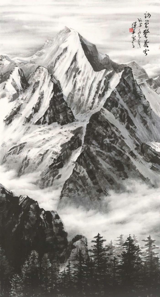 大国脊梁,圣境峰光——高原雪山画派作品展首次亮相新疆