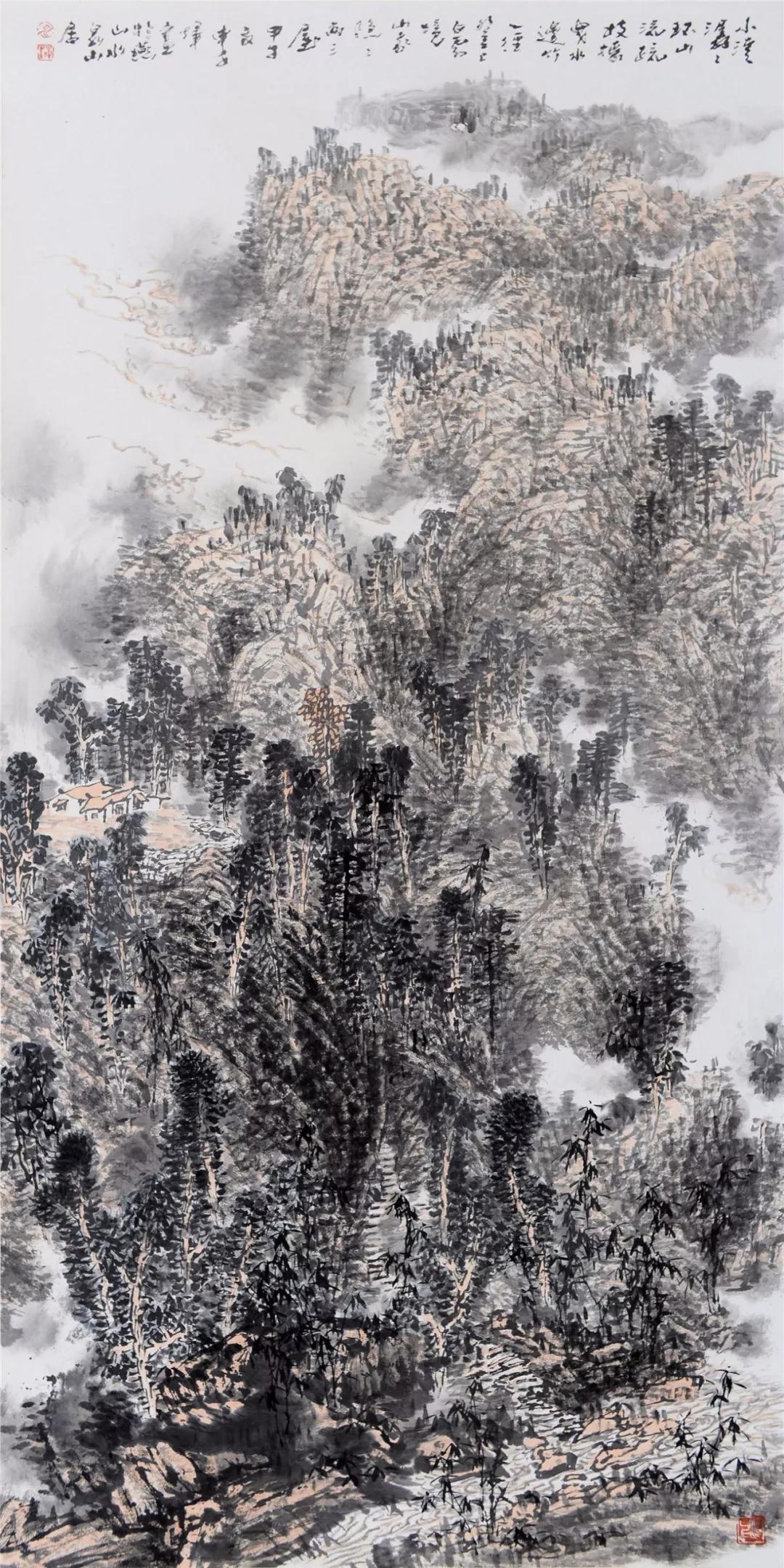 申世辉国画作品欣赏