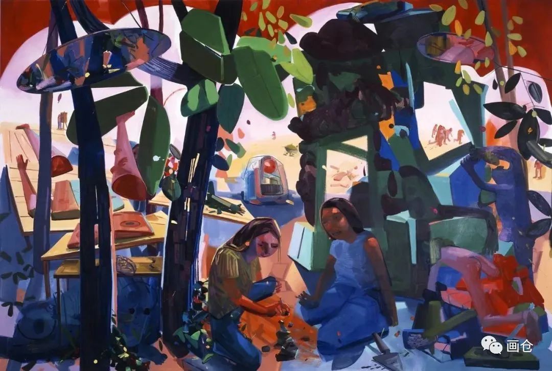 [画仓] 美国当代艺术家dana schutz