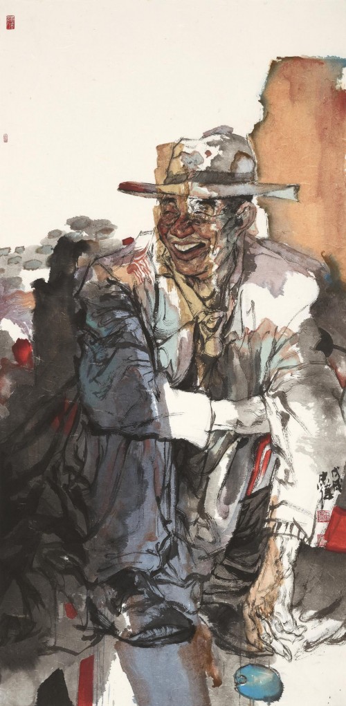 王忠伟国画作品,全国美展国画获奖作品 艺术典藏:当代著名画家王忠伟作品赏析