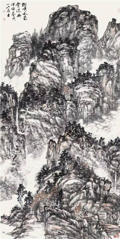 中美协会员,国画艺术名家杨长喜作品欣赏