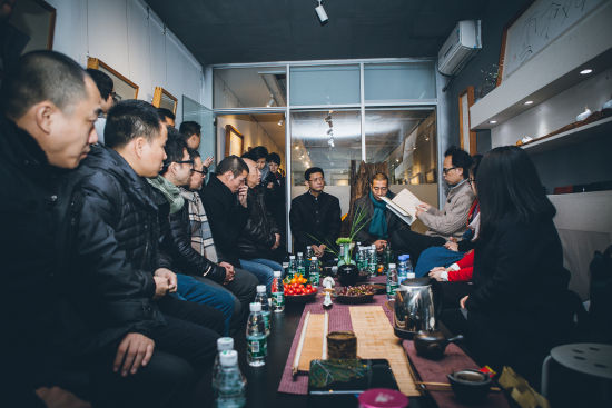 学术研讨会：中国书协分党组成员副秘书长张陆一，书法家陈秀卿，著名画家刘峰，雕塑家陈文令，雕塑家高孝午等艺术家参与研讨。