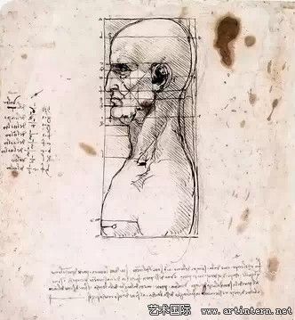 达芬奇素描涉及美学人类学生物学：就怕学霸会画画