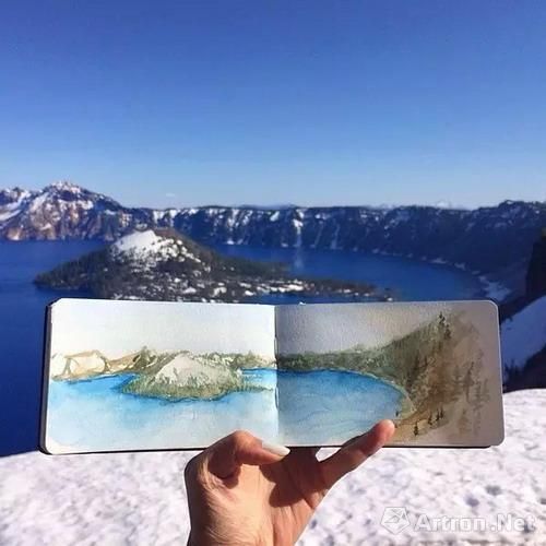 插画师的职业病：旅个游也不好好带相机