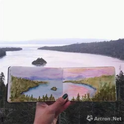 插画师的职业病：旅个游也不好好带相机