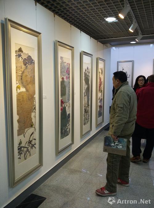 "彭太武中国画作品展"武汉开幕