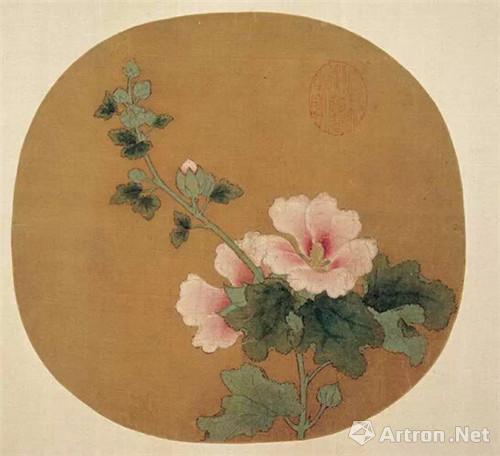 《芙蓉圖》宋 佚名 臺北故宮博物院藏