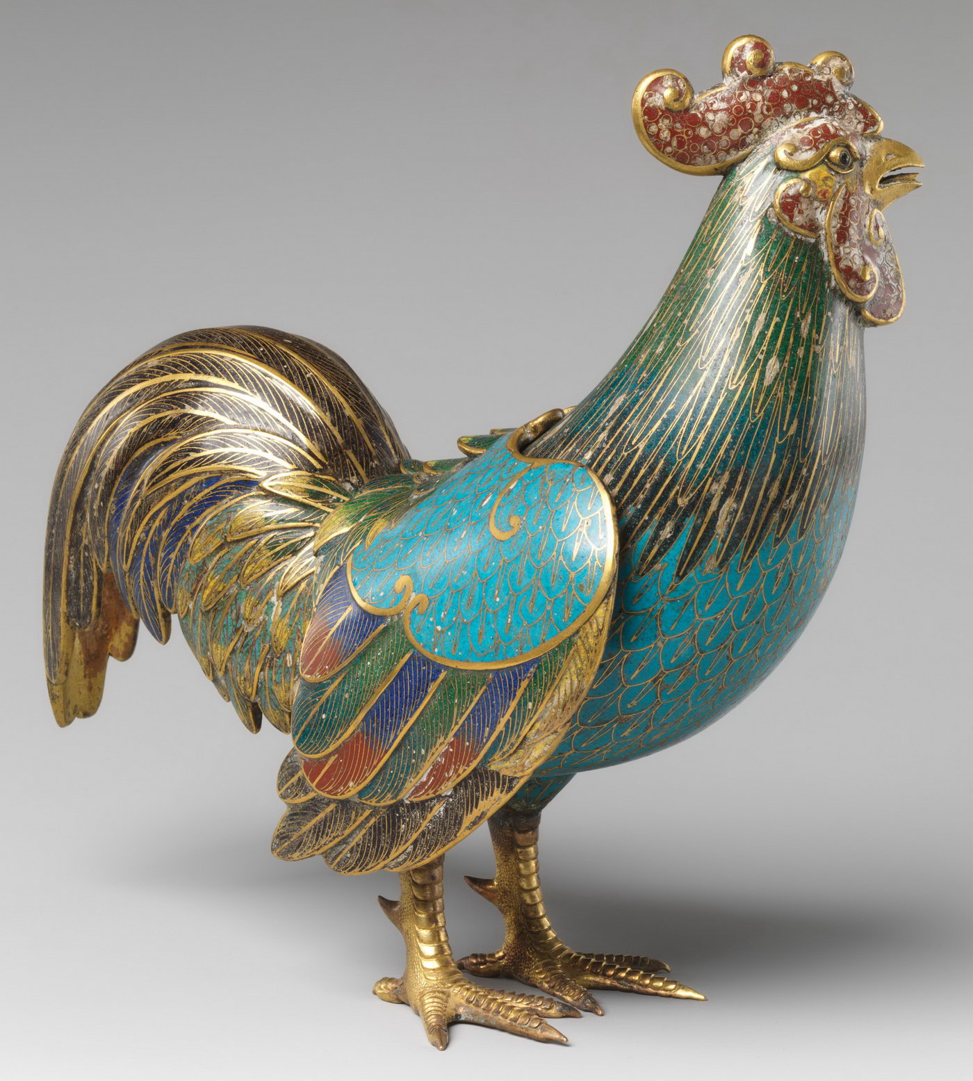 吉年觅鸡：中国古代工艺品中的鸡形象_雅昌资讯_雅昌工美频道_雅昌艺术网
