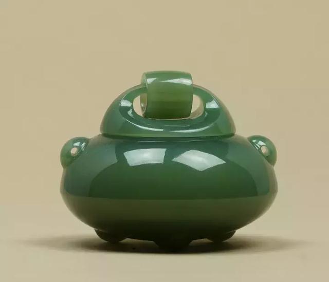 碧玉活环沉香炉