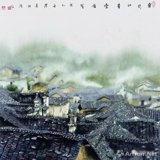 浸染在秀山丽水中的画魂—一个苏州画家的松阳情愫