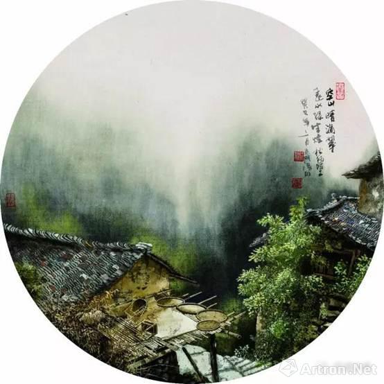 浸染在秀山丽水中的画魂—一个苏州画家的松阳情愫