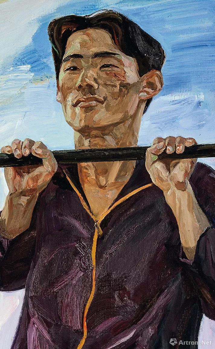 在艺术表现上,《人鸟》以弗洛伊德式的大色块笔触塑造出的强烈