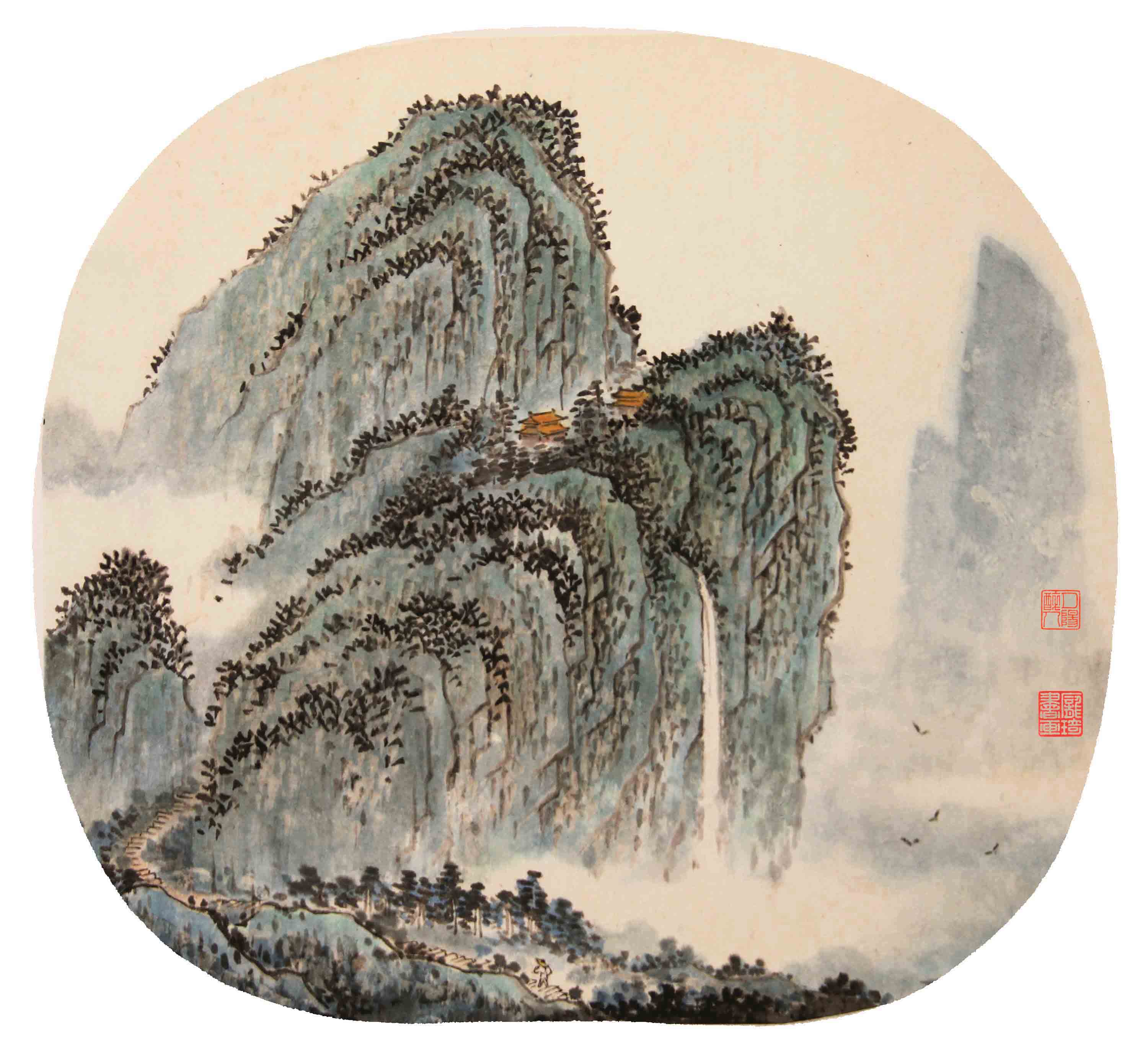 禅意小品山水画系列赏析