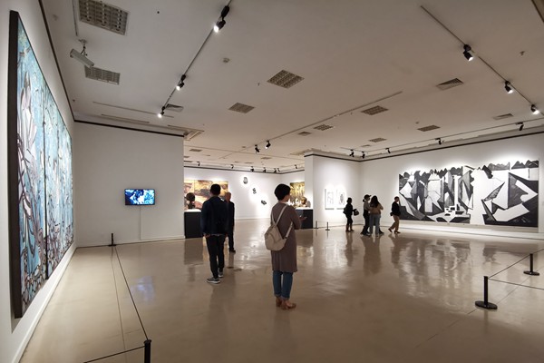 回到源头,走向未来——刘巨德,钟蜀珩艺术展常熟美术馆展出