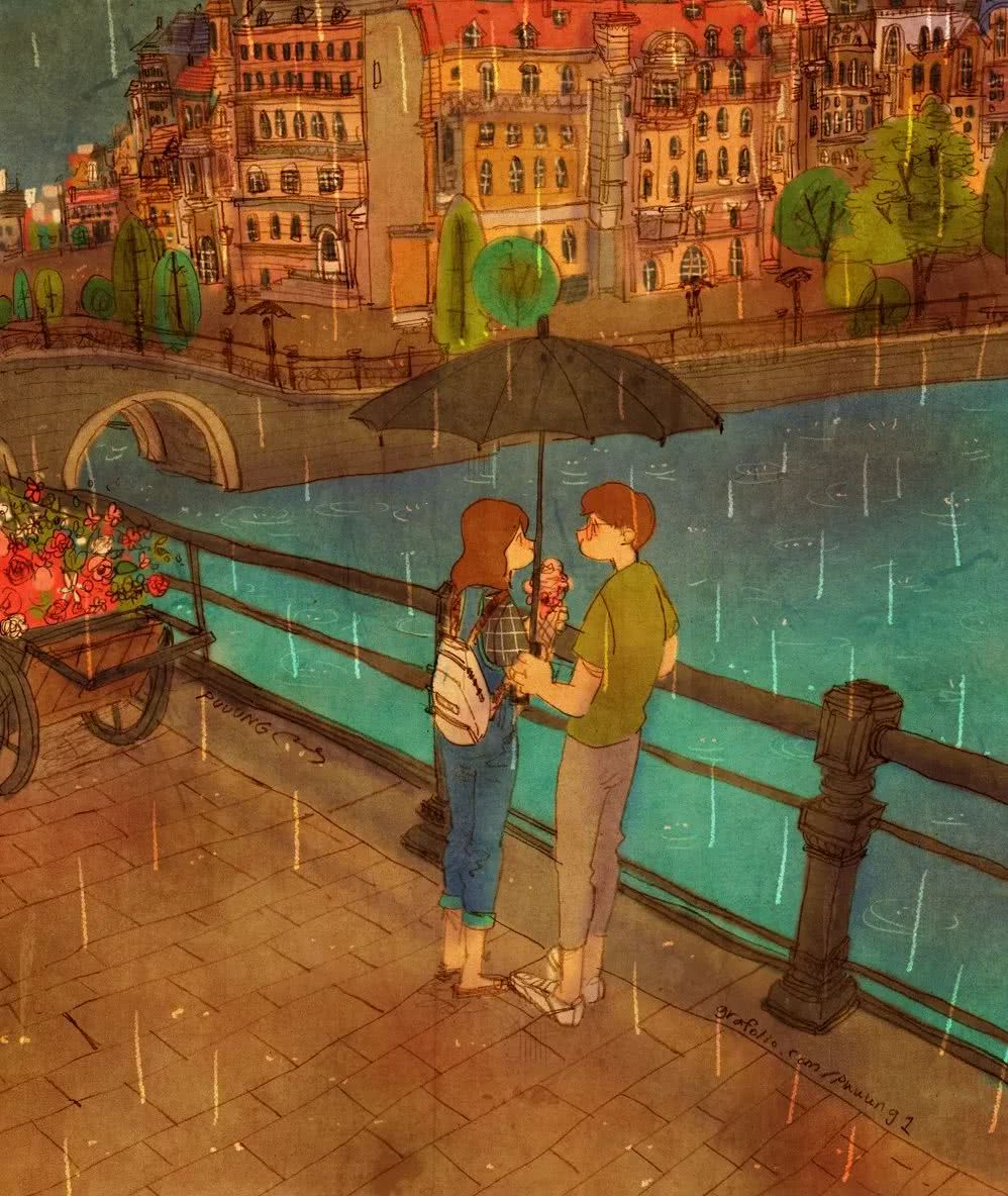 韩国暖心插画家的爱情故事~也许幸福就是这个样子吧!
