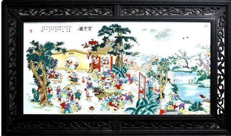瓷板画的市场价格高涨——拍行分析